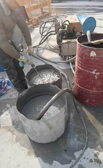 莱芜钢城区双液注浆